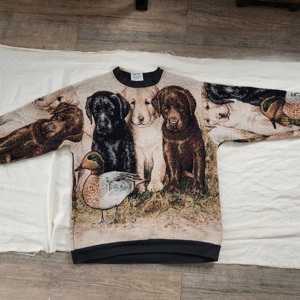 Sugar Street Weavers Print Sweatshirt